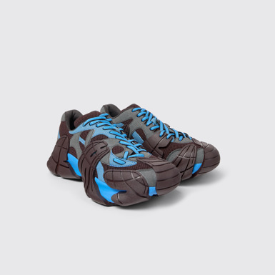 Tormenta Sneakers tèxtils blau i gris