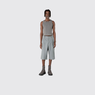 Tailored Shorts Gray Technical Suit Shorts