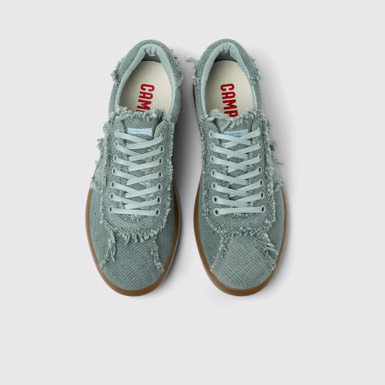 Pelotas Soller Zielone sneakersy męskie z bawełny organicznej.