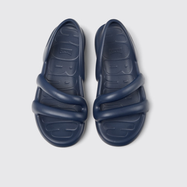 Kobarah Flat Blaue Sandalen.