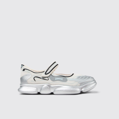 Karst Meerkleurige gerecycled PET sneaker voor dames.