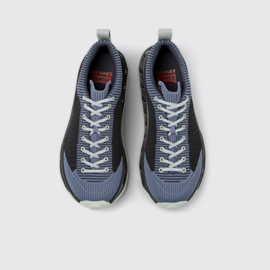 Overhead view of Camper x SUNNEI - PELOTISSIMA Multicolor Textile Sneakers for Women.