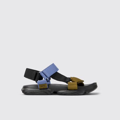 Karst Sandal Mehrfarbige Sandalen aus recyceltem PET für Damen.