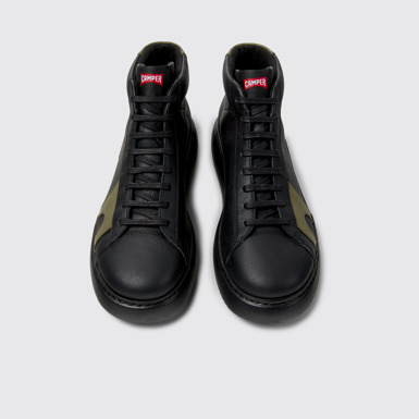 Runner K21 Stivali sneakers multicolor in pelle da uomo.