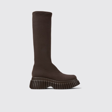 BCN TENCEL® <b>Bottes en textile marron pour femme</b>