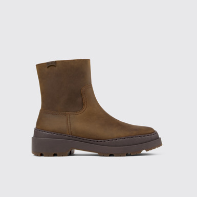 Brutus Trek Bruine nubuck laarzen voor dames