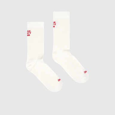 Socks PYRATEX Calzini bianchi mezzi in Seacell