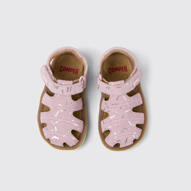 Bicho Sandalias cerradas de nobuk multicolor para niños.