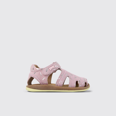 Bicho Sandalias cerradas de nobuk multicolor para niños.