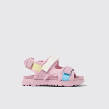 Twins Sandalias de tejido multicolor para niños.