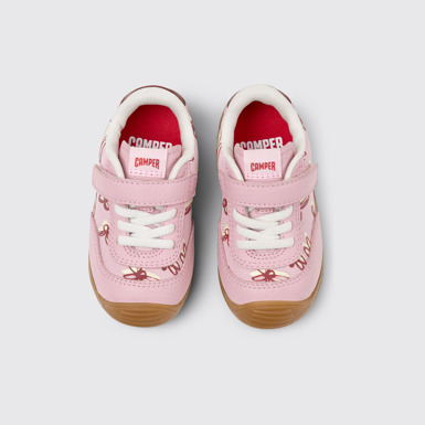 Dadda Sneakers de tejido y piel multicolor para niños.