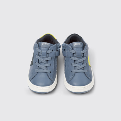 Twins Baskets en cuir gris pour enfant